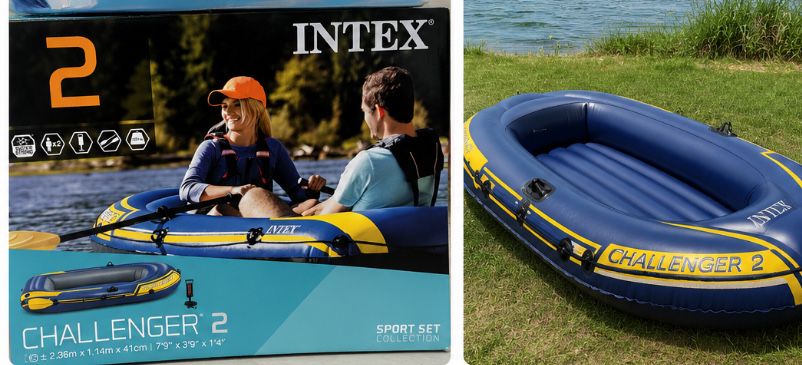 Надувная лодка Intex
