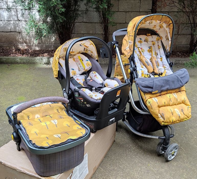 Продавам бебешка количка Cosatto Giggle 3 Spot the birdie 5в1+ Подарък