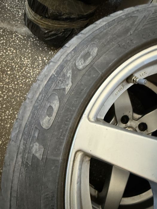 Jante VW 5x112 et45 7.5j cauciucuri iarna