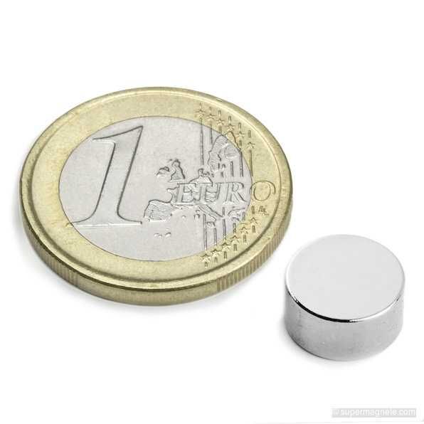 10x5mm неодимов МАГНИТ N52, Neodymium magnet NdFeB