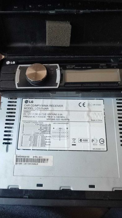 Radio MP3 auto LG LCS110AR