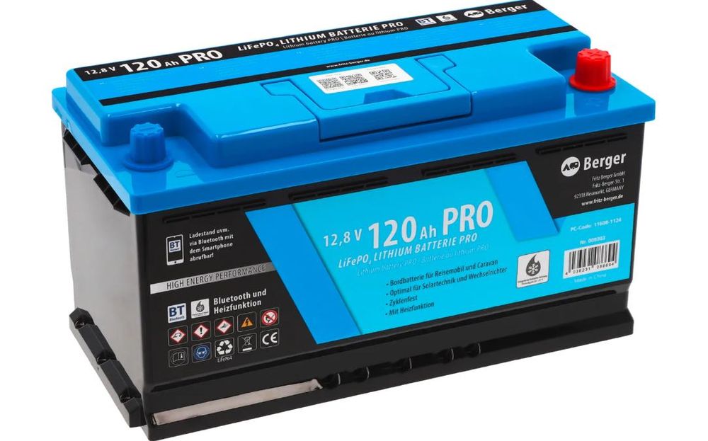 Литиев акумулатор Berger
