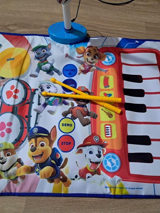 Музикален килим за игра Пес патрул