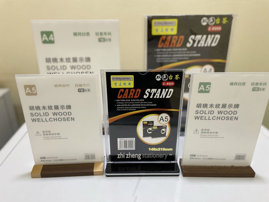 Tablichka Podstafka Optom Таблика А5 Тейбл тент Табличка Оптом