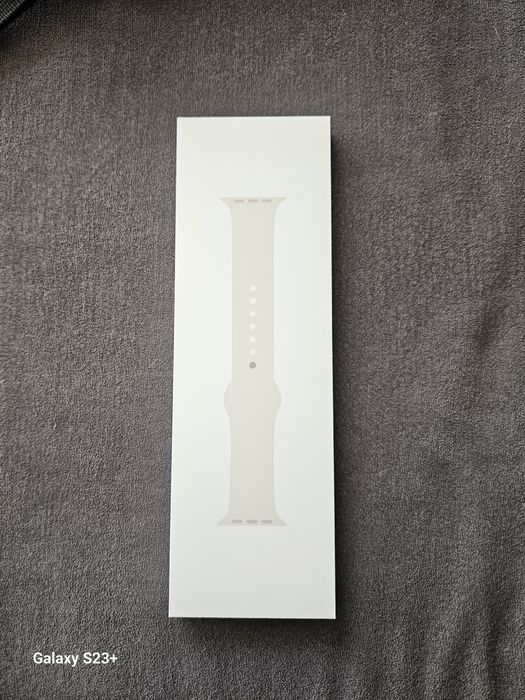 Каишка за Apple Watch SE 44/46mm, Sport Band, Starlight - M/L