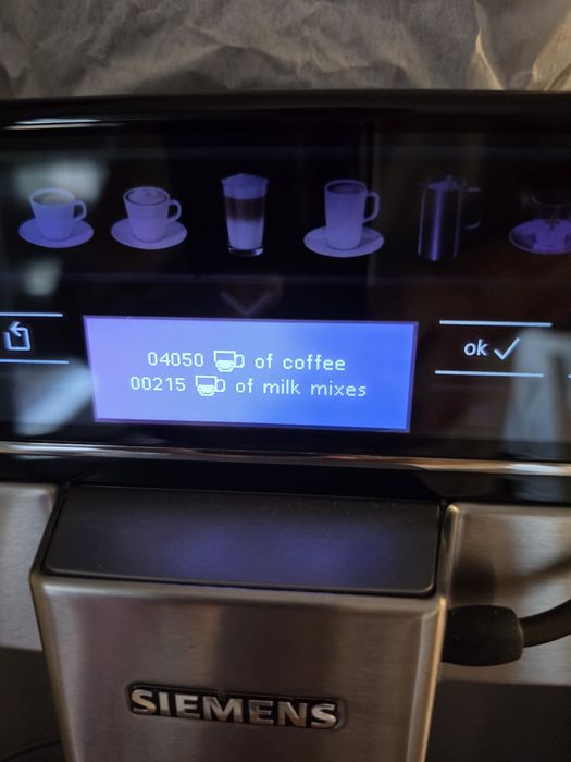 Expresor cafea Siemens impecabil. Eq6 plus s500
