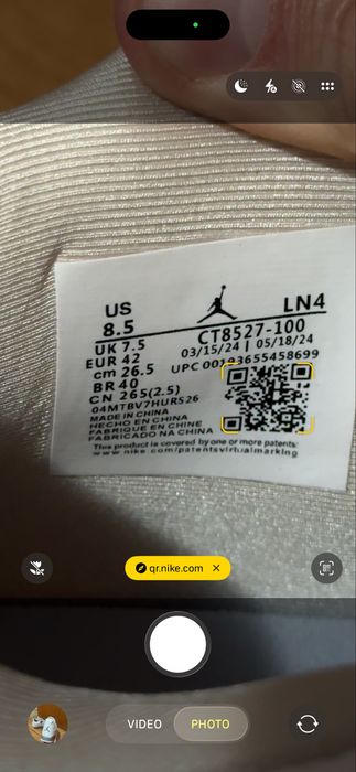 Jordan 4 White Oreo