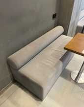 Диванчик со спинкой (серый) посадка - 2