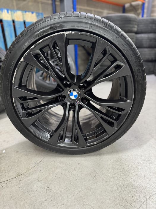 Jante Bmw X5 X6 R21 F15 F16 Originale 5x120 M599 Winrun 60% Negru Mat