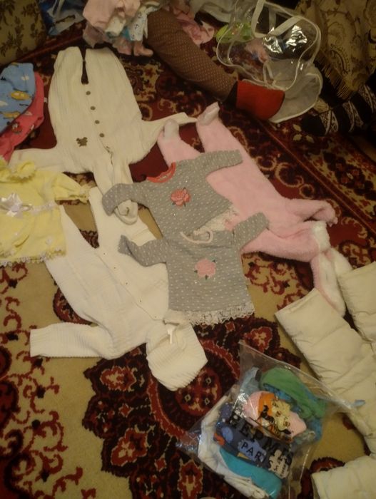 Детские вещи  до года
