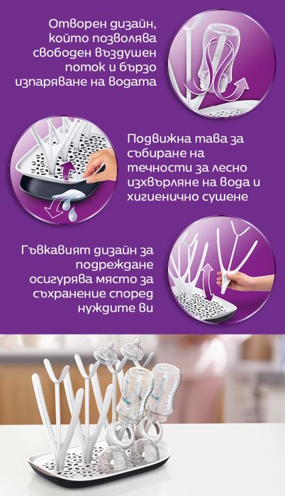 Philips Avent Сушилник за шишета и биберони