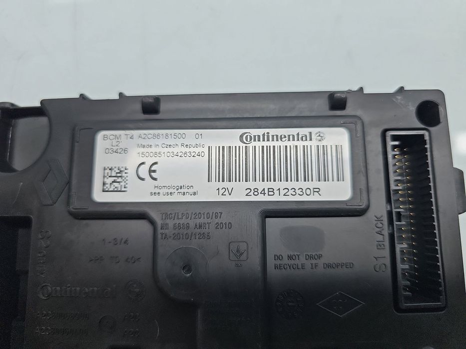 Modul confort  Dacia Dokker [Fabr 2012-prezent] 284B12330R