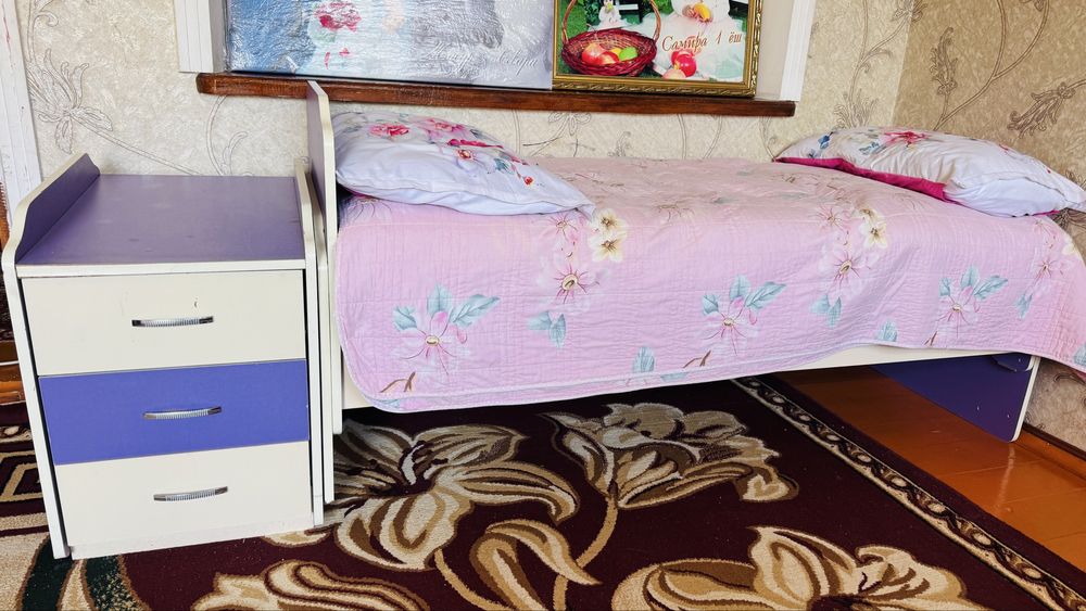 шкаф кровать тумбо детский