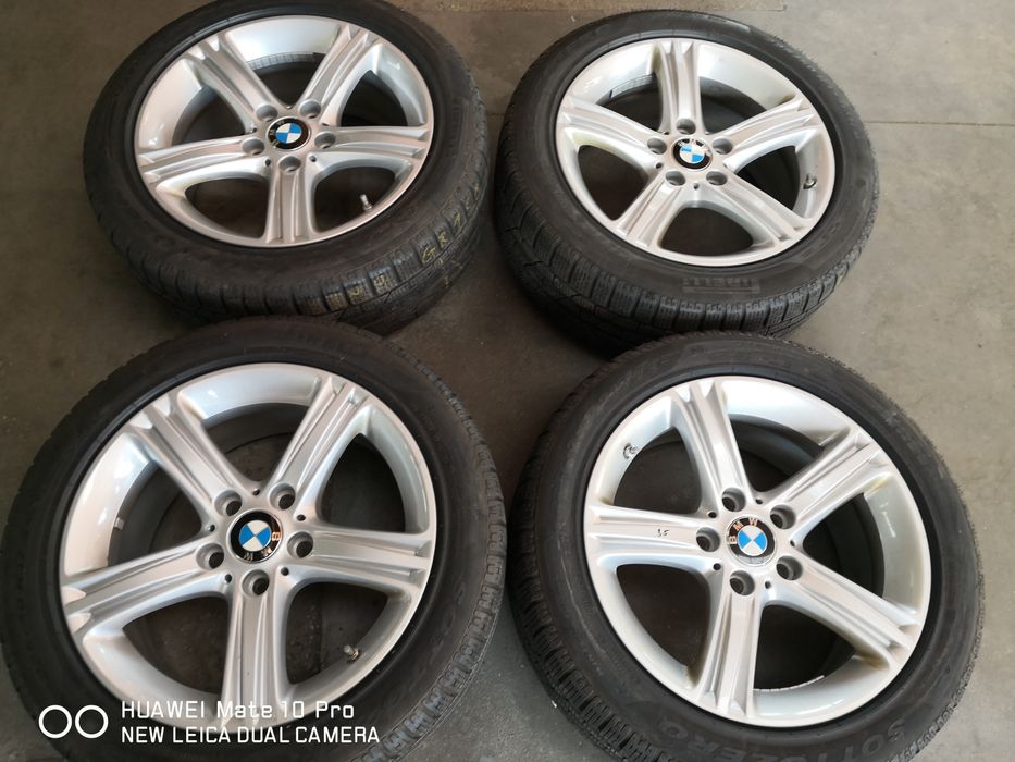5х120 бмв bmw 5x120 17 цола джанти с датчици оригинални с гуми