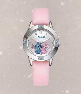 Дамски часовник с стич,детски часовници stich,часовник на стич