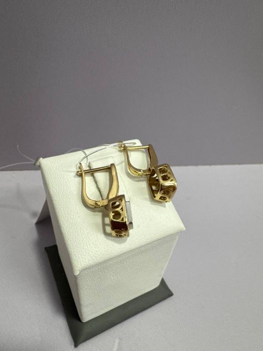 Золотой Комплект / Кольцо #СР26347/ Серьги #СР26351