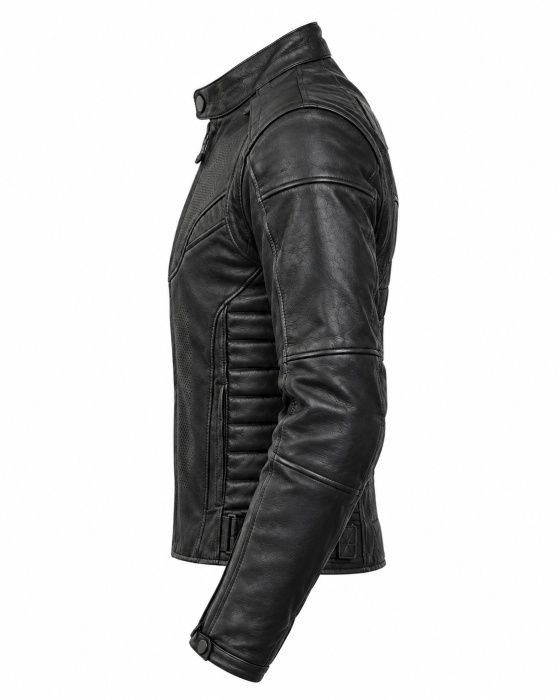 Geaca moto piele naturala SM Racewear Hiflow mărimea M, L, XL Nouă!