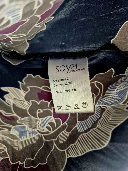 Рокля естествена коприна