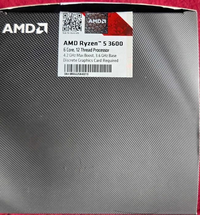 B450 Aorus Pro + AMD Ryzen 5 3600 + Rx 5500 XT+ Cooler AeroCool Cylon 4 + Sursa njoy woden 750