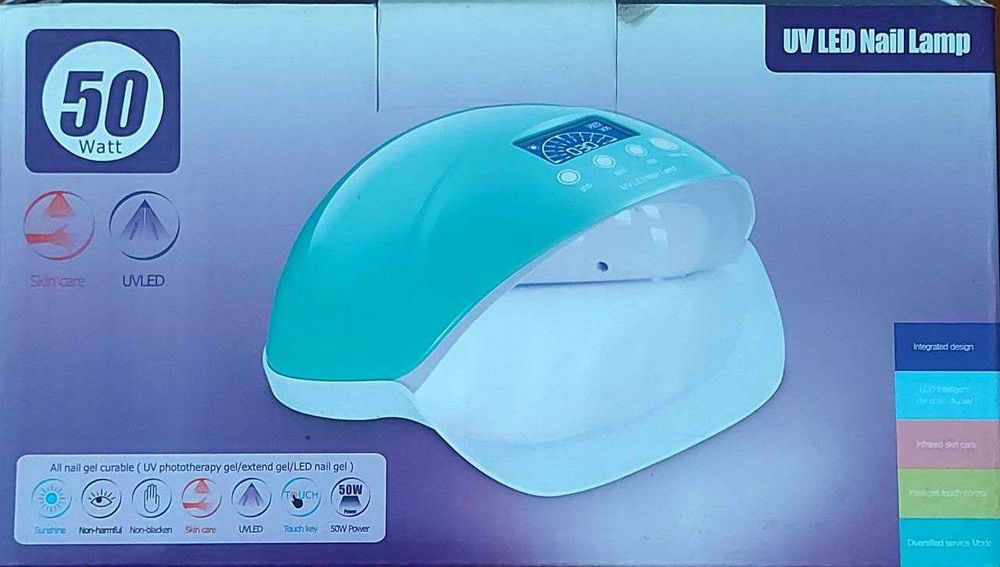 Новая UV/LED лампа для cушки гелей и гель-лаков для ногтей 50W