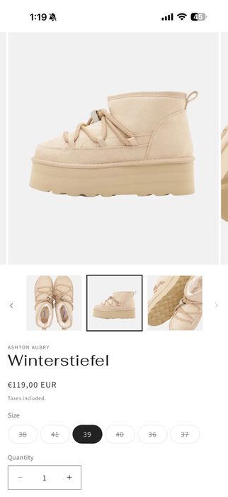 Зимни обувки Ashton aubry