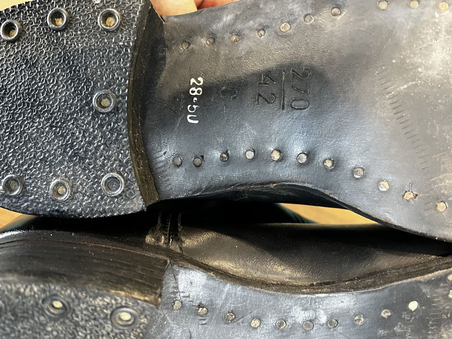 Сапоги кожанные.