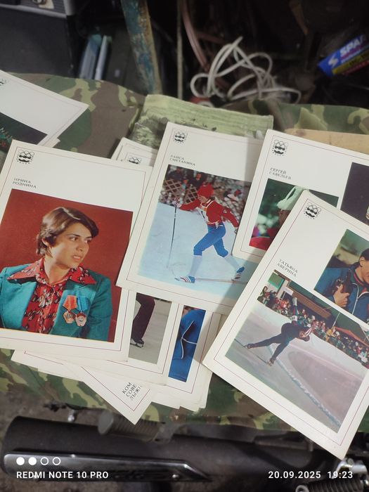 Открытки в честь олимпиады .