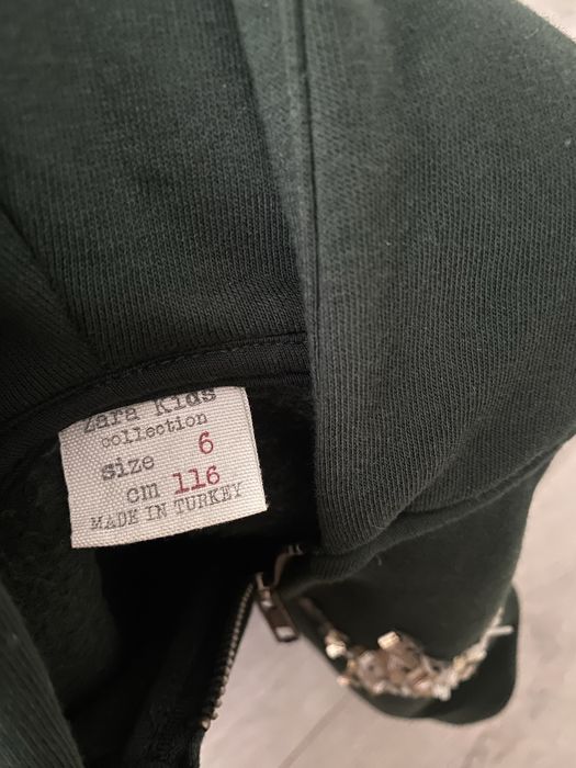 Hanorac cu gluga zara 6 ani 116 cm