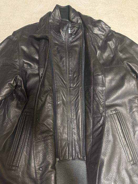 Мъжко яке от естествена кожа