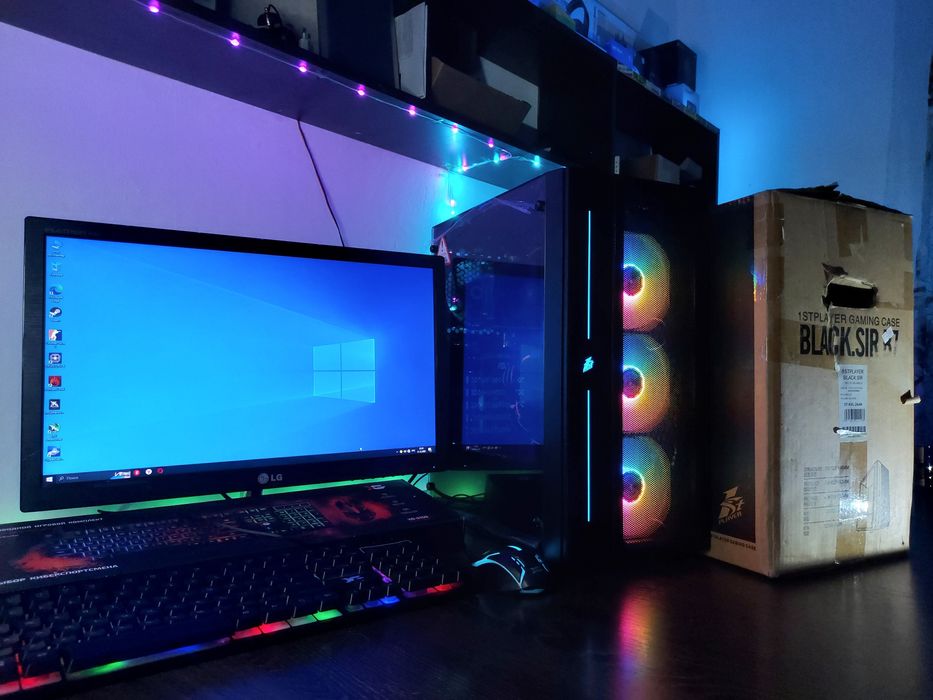 Игровой компьютер, Пк, системник, Комплект, RX 580 4GB, i3 10100, SSD