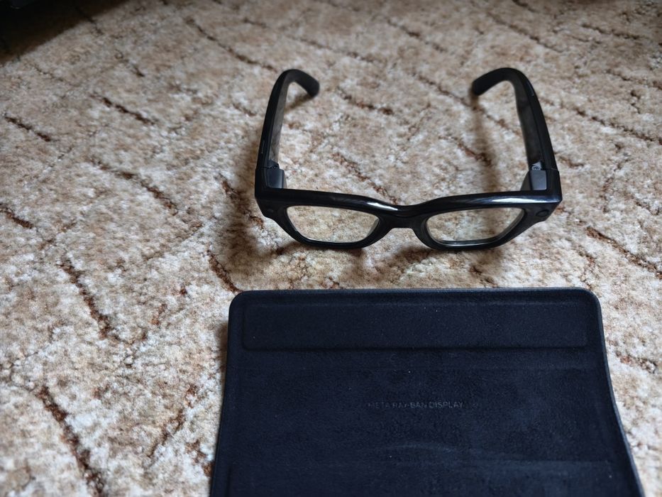 Ray Ban Meta Display with Neural Band