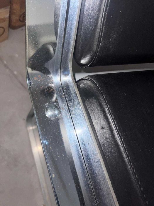 Scaun pentru scafa din piele