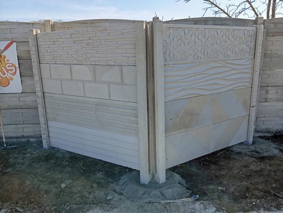 Gard beton placi de beton si prefabricate beton OFERIM MONTAJ