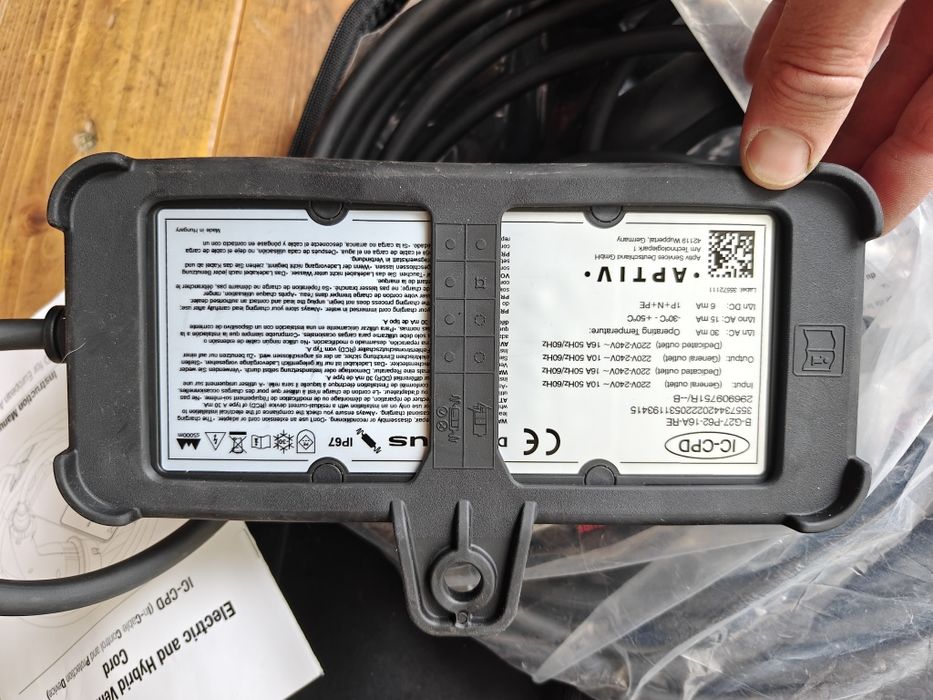 Cablu electric incarcare 16A auto ev (charger, incarcator) dacia spring, kona, byd, leaf