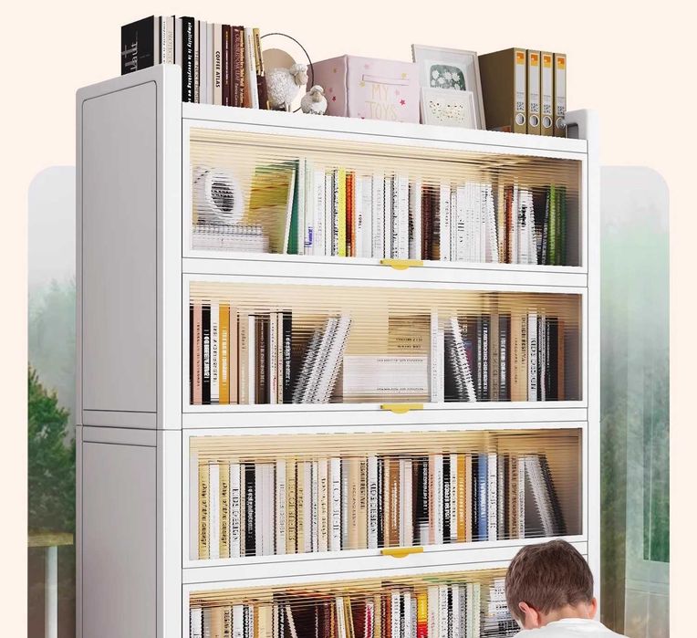 Кухонный шкаф с прозрачной дверцей/Шкаф для посуды, продуктов