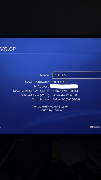 PS4 Slim 1TB Modat 13.02