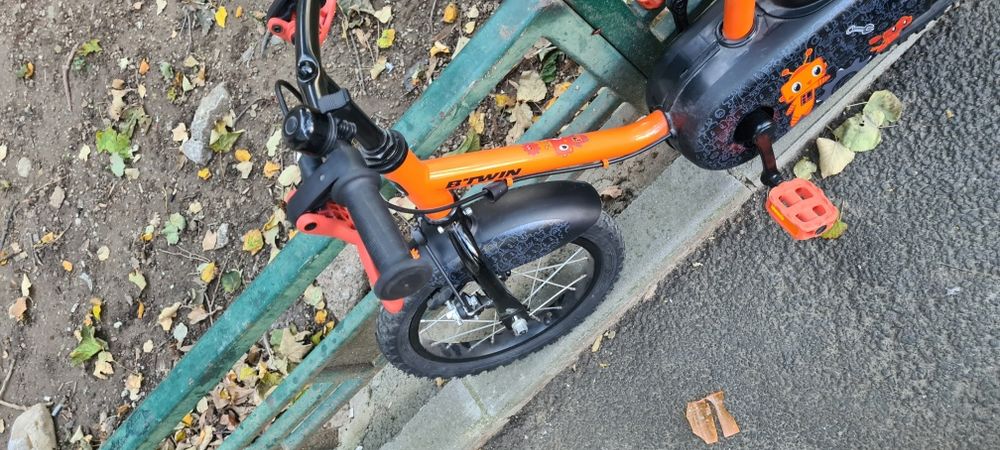 Bicicletă 14" BTWIN 500 ROBOT pt copii 3-5 ani