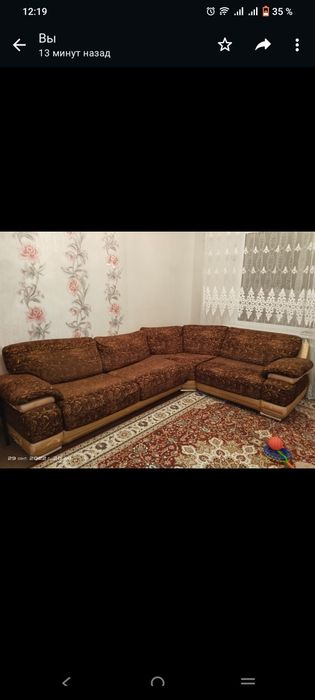 Угловой диван раскладной (СРОЧНО продается)