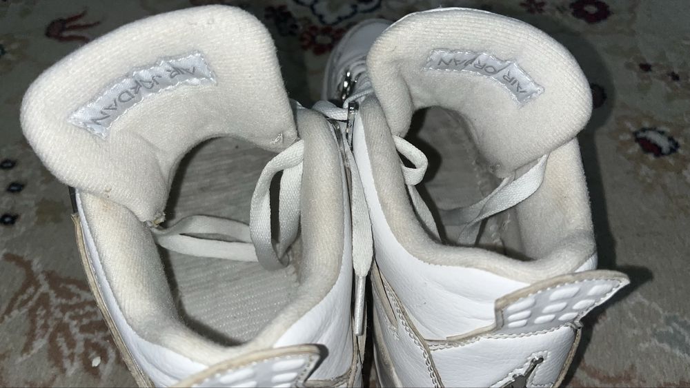 Air Jordan 4 White 38-39 размер