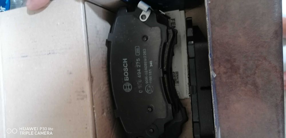 Set placute frana disc punte fata Bosch - Chevrolet, Opel, Saab