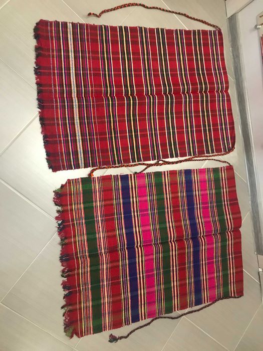 ръчно тъкани престилки и калъфки за възглавници