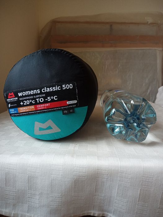 Sac de dormit puf Mountain Equipment Classic 500 Women, ca nou