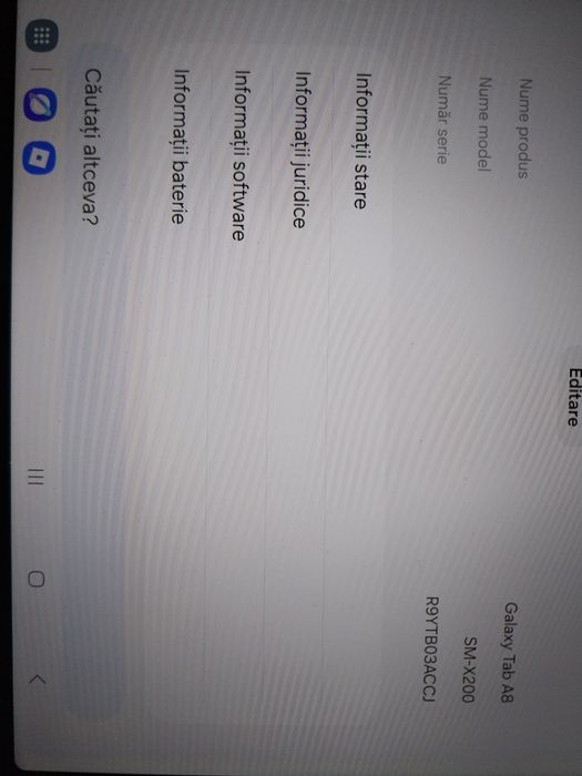 TABLETA Samsung Galaxy Tab A8, 32Gb, 10.5 inch