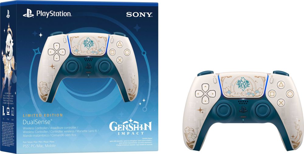 Kонтролер Sony DualSense - Genshin Impact, Limited Edition ,Ps5 ,Нов