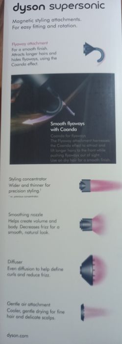Сешоар Dyson supersonic