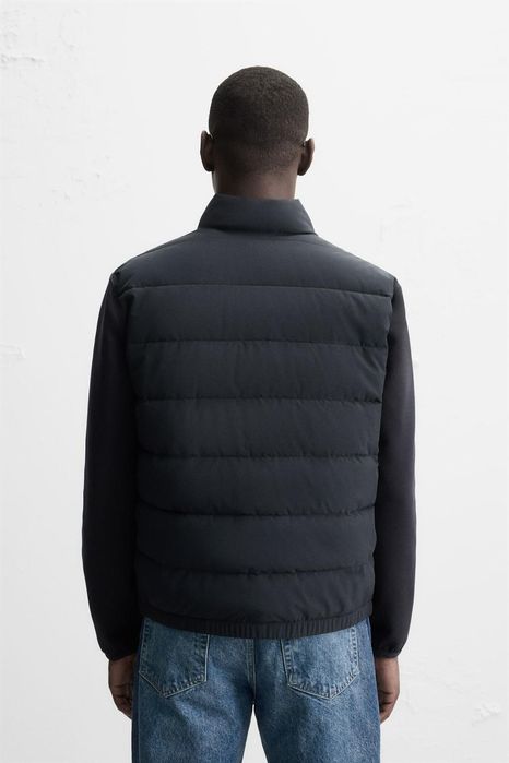 Ватирано яке  ZARA с висока яка