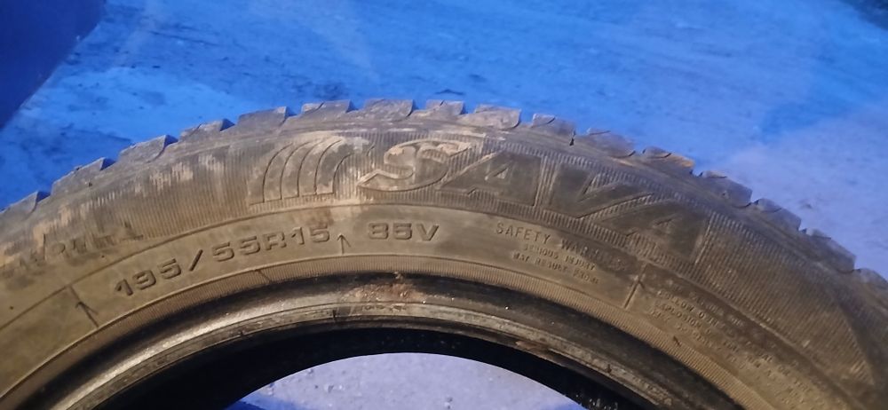 Продам резину Sava 195/55/R15
