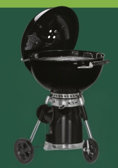 Weber Master-Touch GBS C-5750 (57 см), цвят Deep Ocean Blue – въглищно