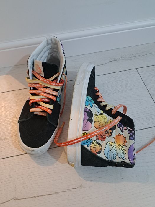 Ghete piele vans marimea 38.5 24.5  cm