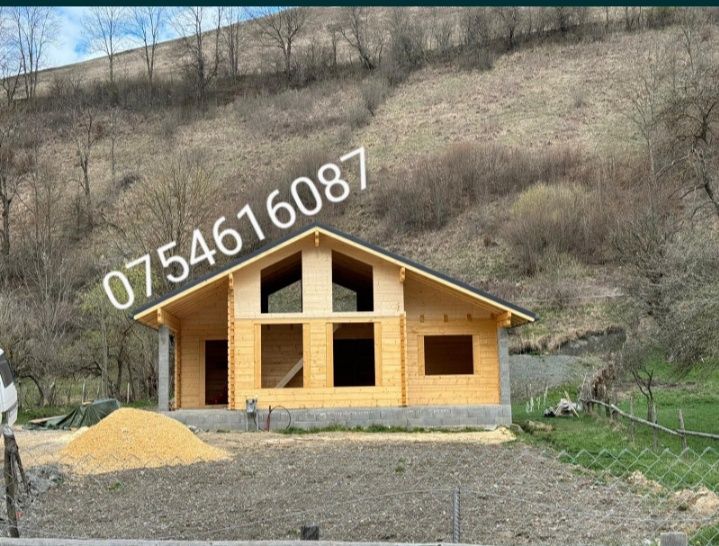 Case, cabane din lemn